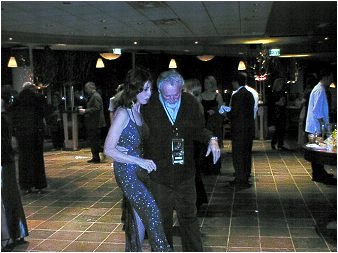 Dancers enjoying the mood and the music