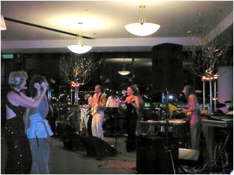 Live Entertainment at the Post-Concert Party