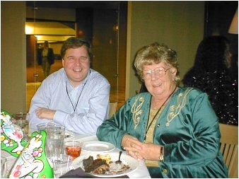 Scott Kelly and his mother Marie