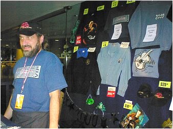 Souvenirs are available on all levels of the arena