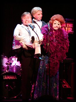 And if talking for two isn't enough, you can add another person into the mix!  Here Mrs. Sullivan joins Barber & Seville and they all perform 'Figaro'
