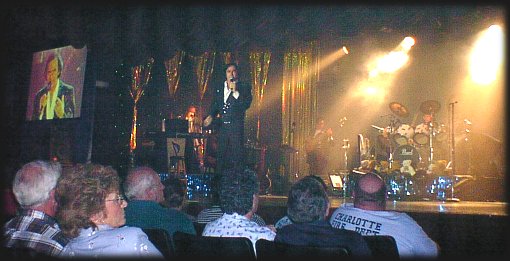 Tom Sadge as NEIL DIAMOND, Memories Theatre, Pigeon Forge, TN 7-16-01