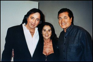 Tom Sadge, Patricia and Englebert Humperdink