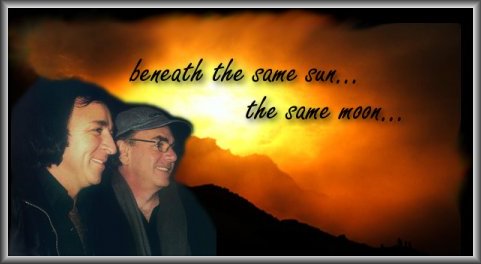 beneath the same sun...the same moon...Tom Sadge and NEIL DIAMOND!