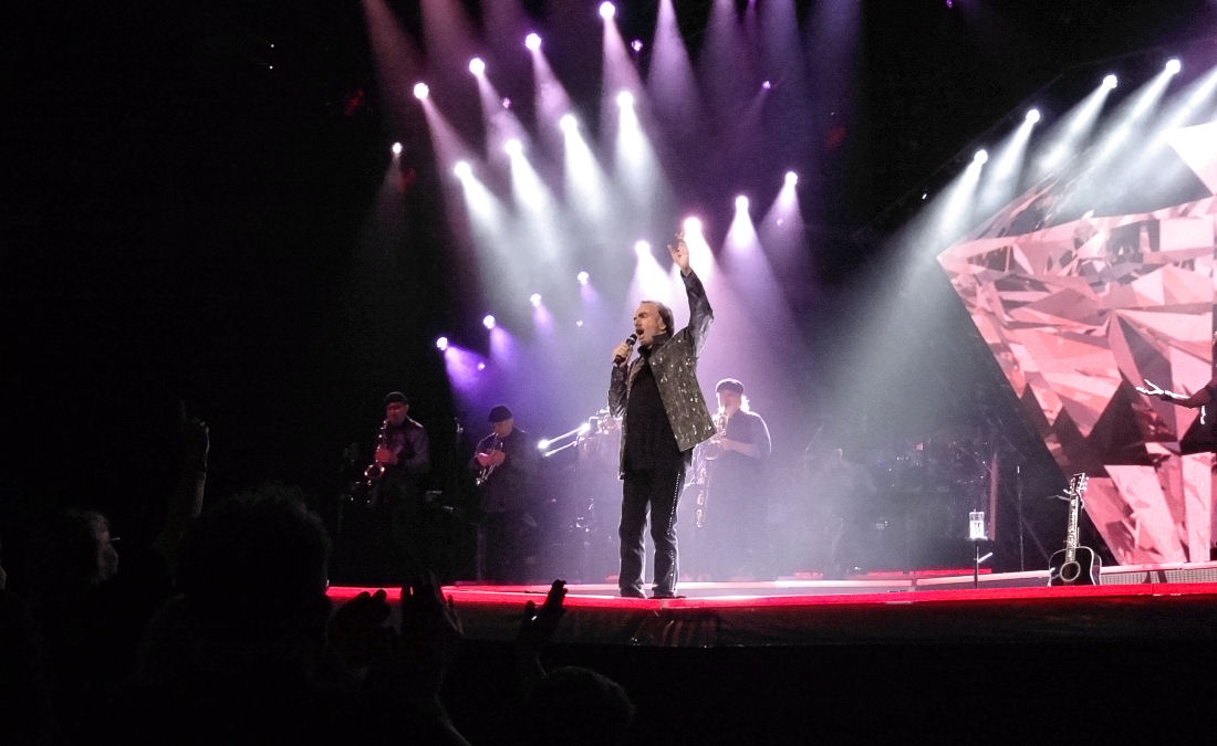 NEIL DIAMOND at Key Arena Seattle WA 5-10-15