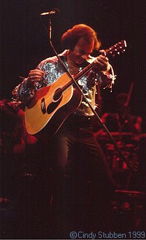 Neil Diamond at Chicago Stadium in 1983