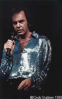 Neil Diamond at Poplar Creek Outdoor Music Theater 1984 (c) Cindy Stubben