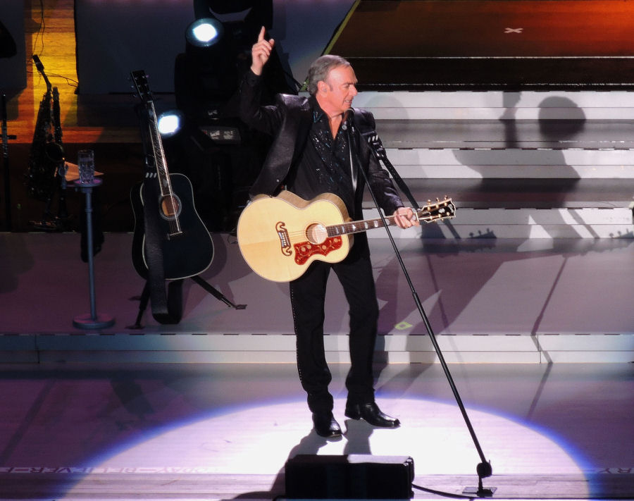 NEIL DIAMOND - Nikon at Jones Beach Theater, Wantagh NY, June 8, 2012 - Photo by Alex Westner