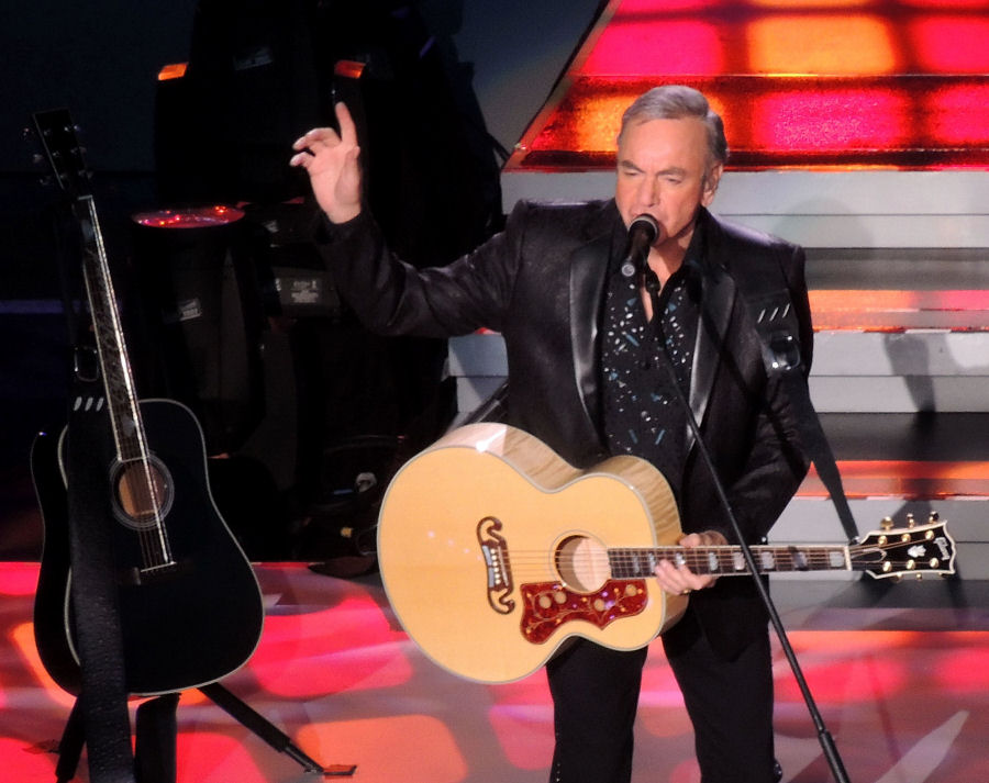 NEIL DIAMOND - Nikon at Jones Beach Theater, Wantagh NY, June 8, 2012 - Photo by Alex Westner