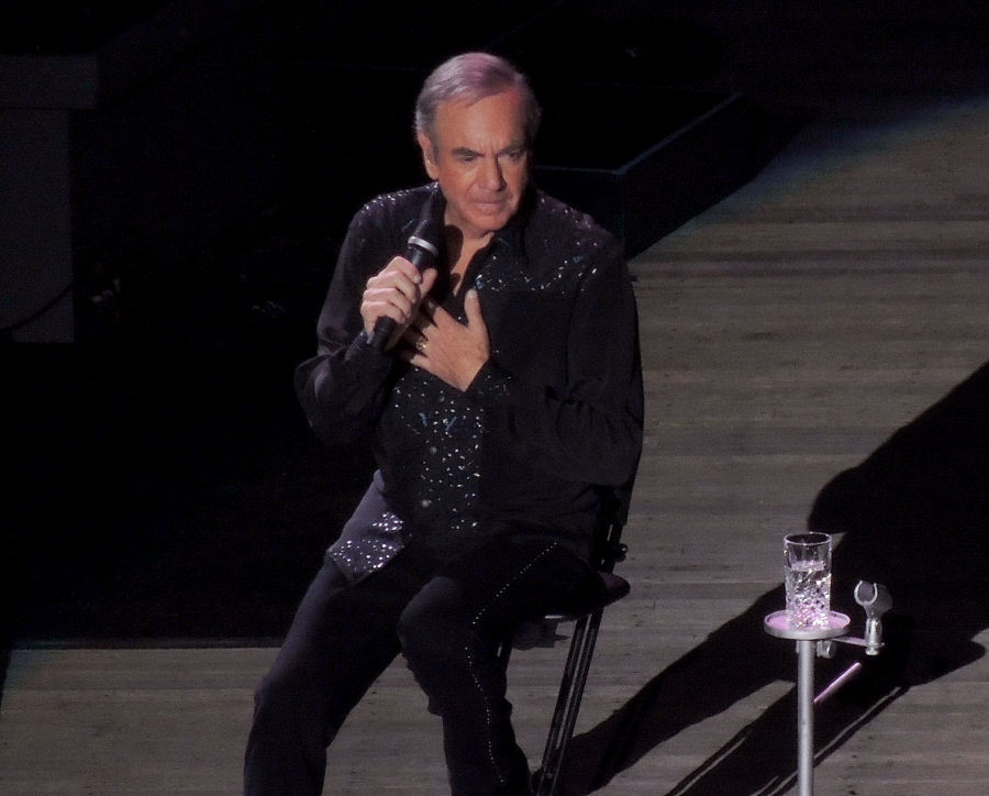 NEIL DIAMOND - Nikon at Jones Beach Theater, Wantagh NY, June 8, 2012 - Photo by Alex Westner