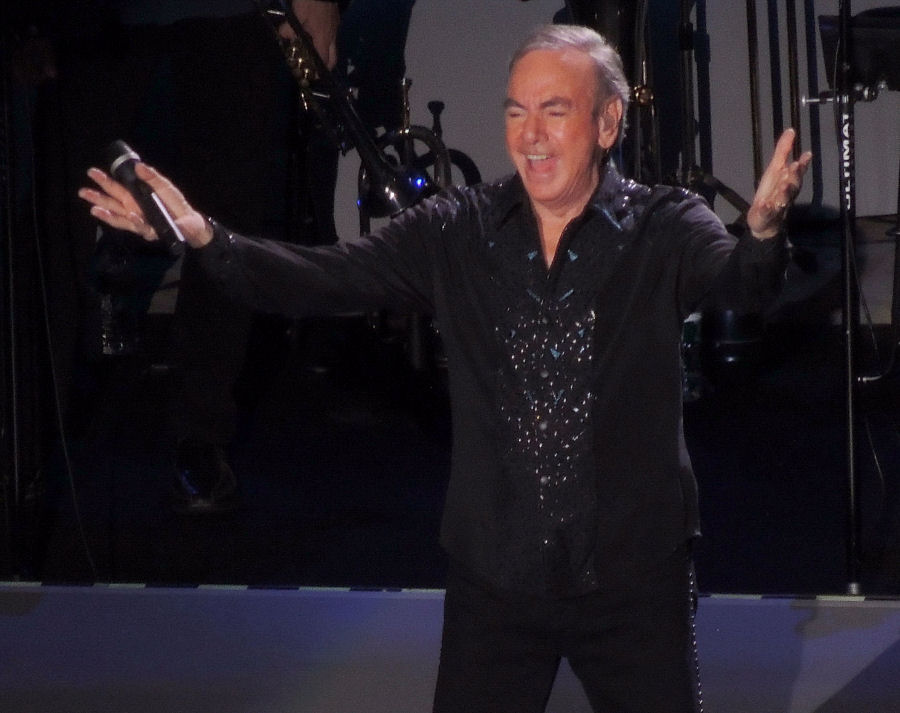 NEIL DIAMOND - Nikon at Jones Beach Theater, Wantagh NY, June 8, 2012 - Photo by Alex Westner