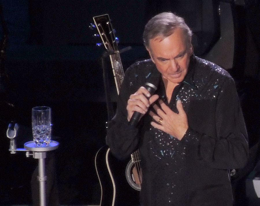 NEIL DIAMOND - Nikon at Jones Beach Theater, Wantagh NY, June 8, 2012 - Photo by Alex Westner